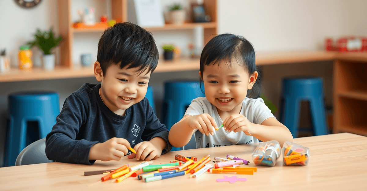 How Siblings Can Learn Together at Home: Activities for K1-K2 Kids in Singapore